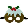 Venda direta do fabricante de novas máscaras de feltro infantis de desenho animado e anime, vários artigos de Natal disponíveis