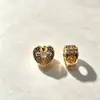 Nuevo diseño transfronterizo: Cuentas con forma de corazón y cruz con agujeros grandes, cuentas con forma de ala de ángel y corazón con agujeros pasantes, cuentas que conservan el color, marca Zhongxing