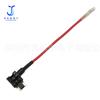Tomada de Acendedor de Cigarros 12V24V para Carro com Fio Conector de Carregador de Carro Cabeça Inserção de Carro Linha de Conexão de Fusível Transfronteiriço