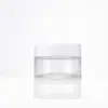 Pote de creme de vidro transparente de 100g, pote de creme facial de 50g, pote de creme para os olhos de 30g, recipiente transparente para máscara facial, frasco dosador cosmético
