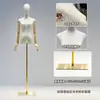 Tienda de ropa accesorios para maniquíes ropa de mujer ventana maniquí de medio cuerpo perchero muñeca falsa maniquí de vestido de novia soporte de exhibición
