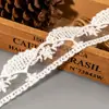 Estilo Coreano Blanco Material para Corbata de Moño DIY Accesorios para Ropa Cinta Pasador para el Cabello Accesorios Malla Bordada Encaje