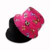 Sombrero de Pescador Reversible Sombrero Estampado Vintage Sombrero para Niños Estudiantes para Exteriores Combinación con Todo Patrón de Frutas Personalizado Protección Solar Sombrero de Cubo Moderno