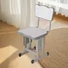 Cadeira Elevatória Escolar Simples, Cadeira para Estudo em Casa, Cadeira de Escrita para Aluno do Ensino Fundamental, Banco para Mesa Infantil, Cadeira com Encosto para Quarto de Estudante