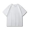 Camiseta 100% Algodão Camisa Publicitária Personalizada 210g Ombro a Ombro Solta Camisa Cultural Logo Estampado Roupas de Verão Manga Curta Roupas de Trabalho