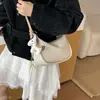 Bolso cruzado de hombro para mujer 2026 Invierno Nuevo con Colgante, Bolso Pequeño de Caballo, Lujo Ligero, Moderno y Sencillo