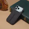 Denior é Adequado para Capa de Celular Elástica com Porta-Cartões de Couro Sintético para iPhone 18Promax e Capa Anti-Queda para Apple 17Pro