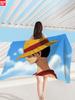 Toalla de Playa de Microfibra Fina One Piece Toalla de Baño Absorbente Estampada
