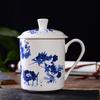 Jingdezhen escritório de cerâmica Copa grande osso china conferência Copa criativa copo de cerâmica presente Copa logotipo padrão personalização