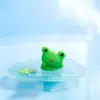 Paisaje en Miniatura Corona Creativa Rana Linda Pequeña Estanque Ecológico de Botella DIY Accesorios Decorativos para Paisajismo Mini Adornos Pequeños