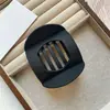 Horquilla Plana de Lingote Carey Transfronteriza de Amazon para Mujer para Sujetar el Cabello en la Parte Posterior de la Cabeza, Pinza de Pato de Moda, Accesorios para el Cabello