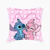 Almofada Criativa da Série Cartoon Stitch, Capa de Almofada Fofa para Casa, Quarto, Sala de Estar, Capa de Almofada de Encosto Ultramacia