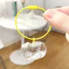 Pingente Transparente de Acrílico de Alta Qualidade Armazenamento de Pelos de Gato de Estimação Lembrança de Pelo de Cachorro Coleção Chaveiro Ornamento