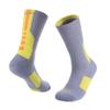 Meias esportivas profissionais masculinas de cano médio absorventes de suor respiráveis antiderrapantes resistentes ao desgaste meias atoalhadas acolchoamento espesso meias de terry para basquete