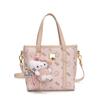 Bolsa de Mão de Alta Qualidade para Mulheres 2025 Estilo Coreano Primavera Nova Bolsa de Ombro com Estampa de Desenho Animado Design de Nicho Bolsa Feminina