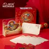 Regalos Culturales y Creativos de Año Nuevo 2026 Escultura de Papel de la Gran Muralla Calendario de Notas Adhesivas Desprendibles Tridimensionales Notas Adhesivas de Escultura de Papel Tridimensional