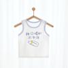 Colete Infantil Algodão Puro Sem Costura Sem Mangas Verão Camada Base Proteção da Barriga Roupa Íntima de Bebê Roupas Infantis Yiwu
