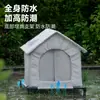 Refugio para gatos callejeros, seguro, impermeable, a prueba de frío, cerrado para exteriores, engrosado y cálido para invierno, casa escondite, cálido, venta al por mayor