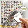 Hoja Magnética Suave Redonda con Adhesivo para Arte con Cuentas DIY, Pegatinas Magnéticas Fuertes, Herramientas para Arte con Cuentas DIY, Accesorios Magnéticos para Cuentas