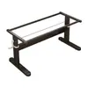 Estrutura de Mesa Ajustável Manual, Pernas de Mesa Ajustáveis, Suporte de Mesa de Computador Espessado, Estrutura de Aço Carbono, Pernas de Mesa Ajustáveis, Manual