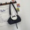 2026 Verão Novo Estilo Doce Renda Moda Bolinhas Laço Fofo Versátil Uma Alça Transversal Bolsa de Mão