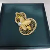 Broche de Calabaza Estilo Chino Nuevo de Perla de Agua Dulce Natural Zhuji Buena Suerte y Fortuna Ramillete Moda Otoño e Invierno Versátil Venta al por Mayor