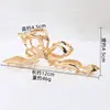 Presilha de Cabelo para Mulheres de Pequeno Comércio Yiwu, Presilha de Garra Grande para Cabelos Grossos, Presilha de Garra de Liga com Acabamento de Luxo, Acessório de Cabelo Presilha Tubarão