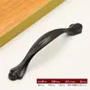 Mango Negro Aleación de Aluminio Gabinete Armario Tirador Nórdico Moderno Minimalista Mueble de Gabinete Tirador Sólido Engrosado
