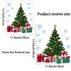 Adesivos de Natal Estáticos para Janelas de Comércio Exterior para Decoração de Casa, Usados para Embelezar Janelas, Vitrines, Decorações de Festa e Adesivos de Vidro