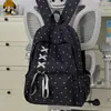 Mochila escolar nueva para estudiantes de secundaria, mochila de doble hombro estilo coreano ins, ligera para estudiantes de preparatoria, adecuada para la escuela y los desplazamientos, mochila versátil