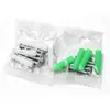 Tornillos Autorroscantes de Acero Inoxidable 304 con Tornillos de Expansión de Plástico Antióxido y Tacos de Nylon Blanco-Verde