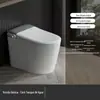 Vaso Sanitário Inteligente com Caixa Acoplada, Aquecimento Instantâneo, Vias de Água Duplas, Escudo de Espuma Embutido, Sifão, Vaso Sanitário Totalmente Automático com Tampa Flip-Top, Economia de Água