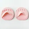 Zapatos de tacón alto almohadilla para la palma del pie delantera almohadilla de media talla femenina silicona almohadilla para la suela delantera calcetines invisibles anti-dolor antideslizante anti-desgaste artefacto para el pie plantilla