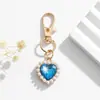 Accesorios de Llavero Mini Corazón Simple Europeo y Americano, Colgantes de Bolso de Moda y Versátiles, Accesorios Europeos y Americanos Transfronterizos para Mujeres