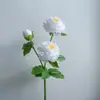 Peonía de simulación al por mayor industria pesada simulación estilo nacional peonía flor falsa adornos para el hogar y bodas arreglo floral para sala de estar