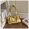 Bolsa Casual para el Trabajo, Bolso Plegado de Moda 2025, Bolso de Hombro Único, Bolso de Axila de Nicho Estilo Coreano para Mujer, Bolso de Moda de Gran Capacidad