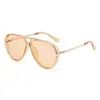 2026 Gafas de Sol de Moda Europeas y Americanas de Venta Caliente Transfronterizas Estilo Simple Versátil Elección de Influencer Montura Grande Estilo Aviador Retro