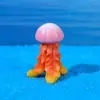Micro-Paisagem Mediterrânea Planta Artificial Coral Água-viva Enfeites Artesanato em Resina Aquário Tanque de Peixes Decorações de Paisagismo