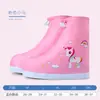 Galochas infantis, unissex, novo estilo 2026, cobre-sapatos impermeáveis, projetados para estudantes usarem na escola, antiderrapantes e resistentes ao desgaste