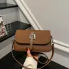 Bolsa Pequeña Cuadrada Texturizada de Mano de Alta Calidad al por Mayor para Mujer 2026 Primavera Nueva Bolsa de Hombro con Bloques de Color Patchwork Bolso Cruzado para el Trabajo