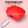 Funda Protectora de Silicona Adecuada para Auriculares Bluetooth Xiaomi Redmi Buds 5 Cubierta para Auriculares 6S Color Sólido con Hebilla