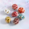 Estilo retrô bolinhos botão contas cerâmicas contas cerâmicas Jingdezhen acessórios de joalheria acessórios tecidos à mão diy contas cerâmicas