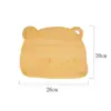 Tabla de cortar cuadrada de bambú Bambú entero Hogar Cocina Dormitorio Dormitorio Simple Engrosada Portátil Ultrapequeña Tabla para frutas Sin otros