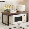 Estante de Almacenamiento de Cocina Estante de Almacenamiento de Múltiples Niveles Encimera Multifuncional Estante de Almacenamiento para Microondas y Olla Arrocera de Cocina