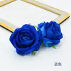 Flor de Veludo Rosa Pérola Flor Artificial de Alto Padrão Rosa Dia dos Namorados Decoração de Salão de Casamento Suporte para Performance de Inauguração