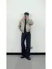 Chaqueta con capucha de cuello de piel cleanfit Zuo Shan Diao abrigo de algodón para hombre invierno engrosado cálido chaqueta corta de algodón estilo americano abrigo
