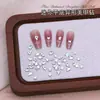 Huazi Corte Fundo Plano Formato Especial Diamante Joias Nail Art Flash K9 Mini Diamante Cor Luar Biselado Acessórios para Unhas Atacado