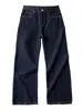 Ropa para Hombre Maple House / Primavera 2026 Jeans Anchos Holgados de Moda Estilo Americano para Hombre, Pantalones Largos de Mezclilla Cruda, Estilo Delgado de Verano