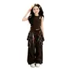 Conjunto de Verano para Niña 2026 Nuevo Elegante Chaleco Infantil Ropa de Verano Pantalones Jogger de Cuadros Conjunto de Dos Piezas Moderno