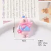 Accesorios DIY de Resina Animalitos Lindos de Dibujos Animados Pegamento de Crema Parche para Funda de Teléfono Móvil Accesorios para el Cabello de Niños Decoración de Imán para Refrigerador